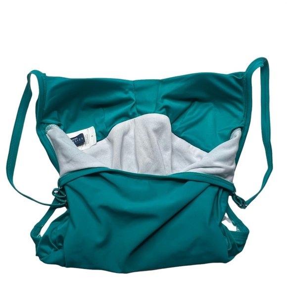 Jantzen Swimsuit Tummy Slimming One Piece Size 8 Blue Red bundle lot set of 2 - Picture 5 of 15